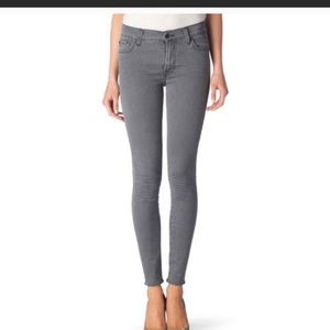 Grey Seven for All Mankind Skinny Jeans